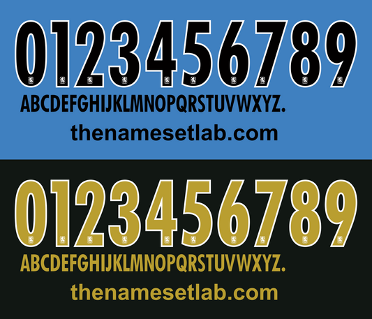 1860 Munchen 2014-2015 Nameset AI Vector File