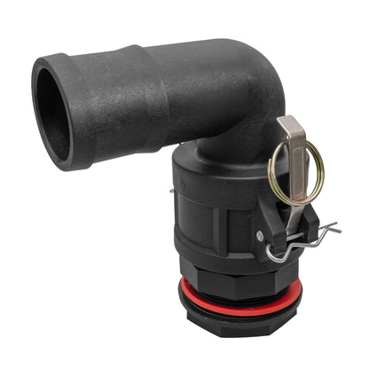Type F + C Camlock to Water Tank Elbow Adapter Kit