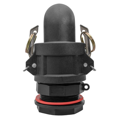 Type F + C Camlock to Water Tank Elbow Adapter Kit