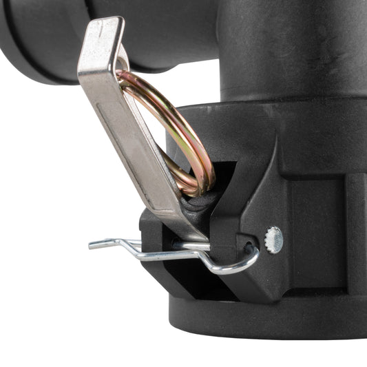 Type C Camlock Pipe Elbow Connector, 2"
