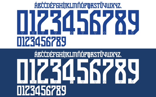 Croatia 2022 Football Nameset AI Vector File