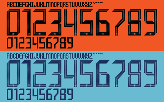 Holland 2018 Football Nameset AI Vector File