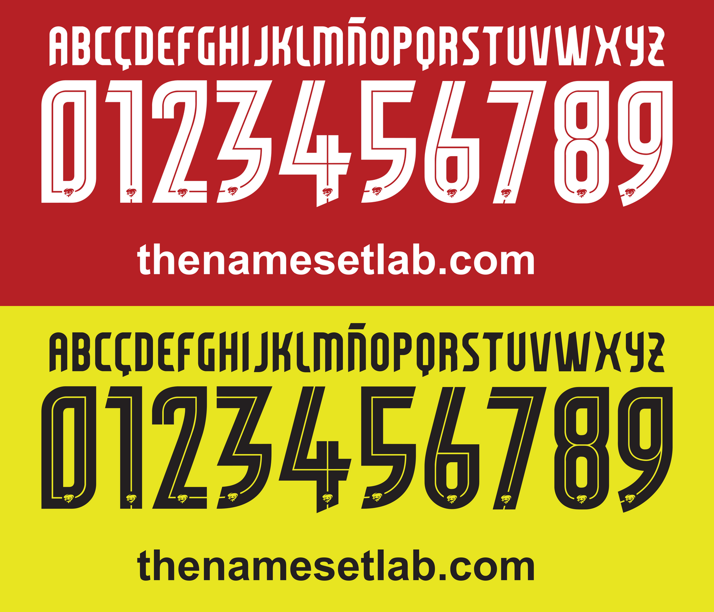 Levante 2015-2016 Nameset AI Vector File