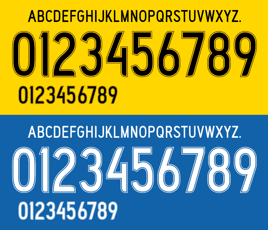 Malaysia 2008-2010 Football Nameset AI Vector File