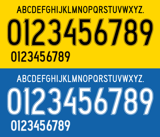 Malaysia 2008-2010 Football Nameset AI Vector File