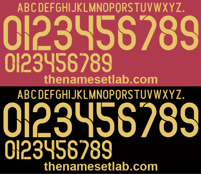 Portugal 2006 V2 Football Nameset AI Vector File