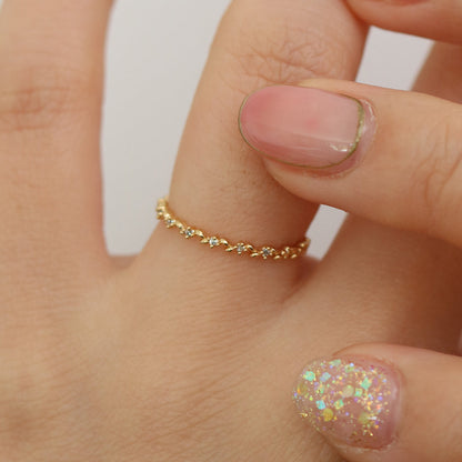 Simple Cubic Beaded Ring