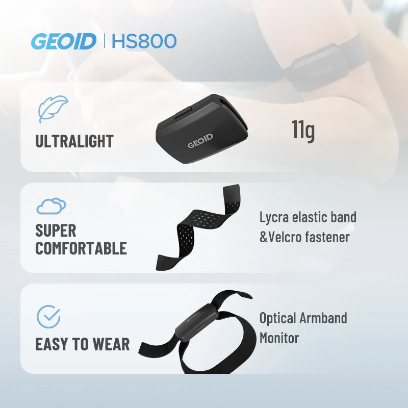 Optical Armband Heart Rate Monitor – Bluetooth & ANT+