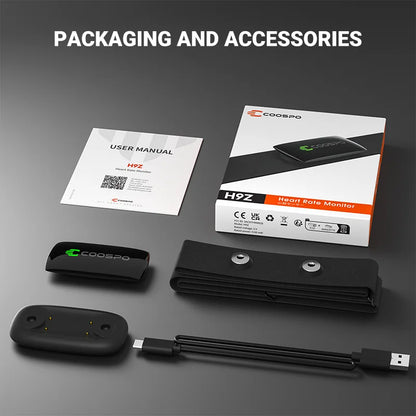 Rechargeable Heart Rate Monitor Chest Strap – Bluetooth & ANT+