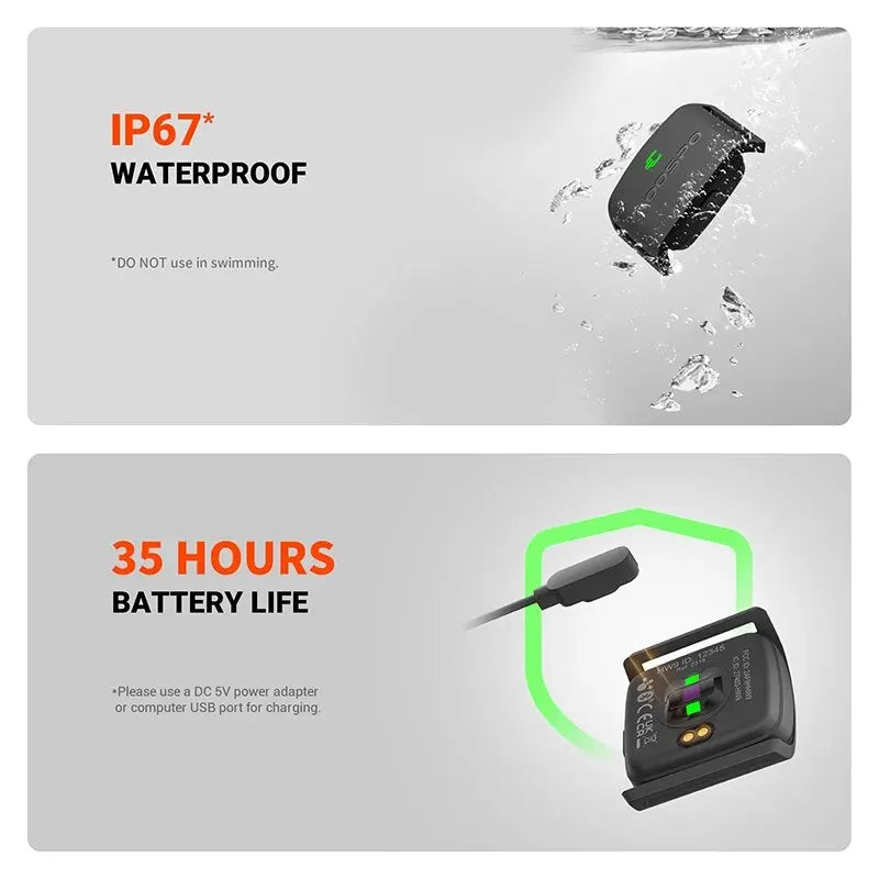 Optical Heart Rate Armband Monitor – Bluetooth 5.0 & ANT+