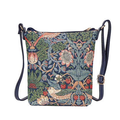 William Morris Strawberry Thief Blue - Sling Bag