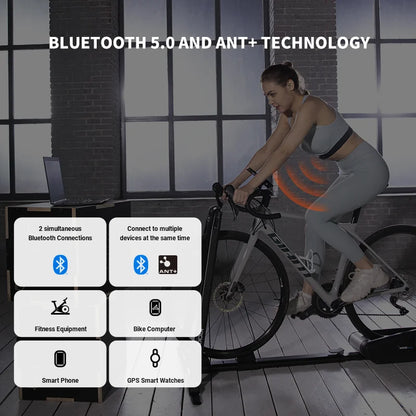 Rechargeable Heart Rate Monitor Chest Strap – Bluetooth & ANT+