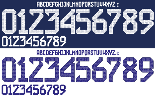 Scotland 2022 Football Nameset AI Vector File