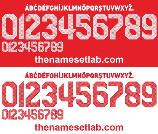 Turkey 2010 Football Nameset AI Vector File