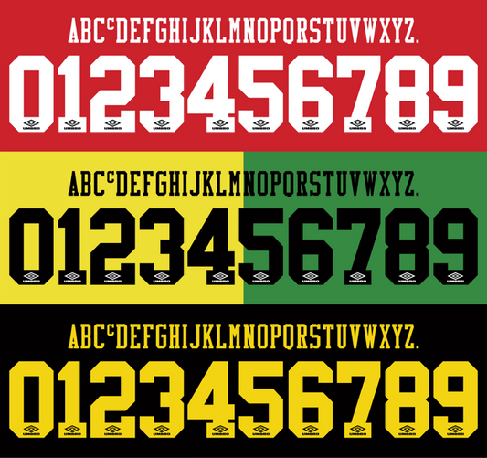 United 1992-1996 Nameset AI Vector File