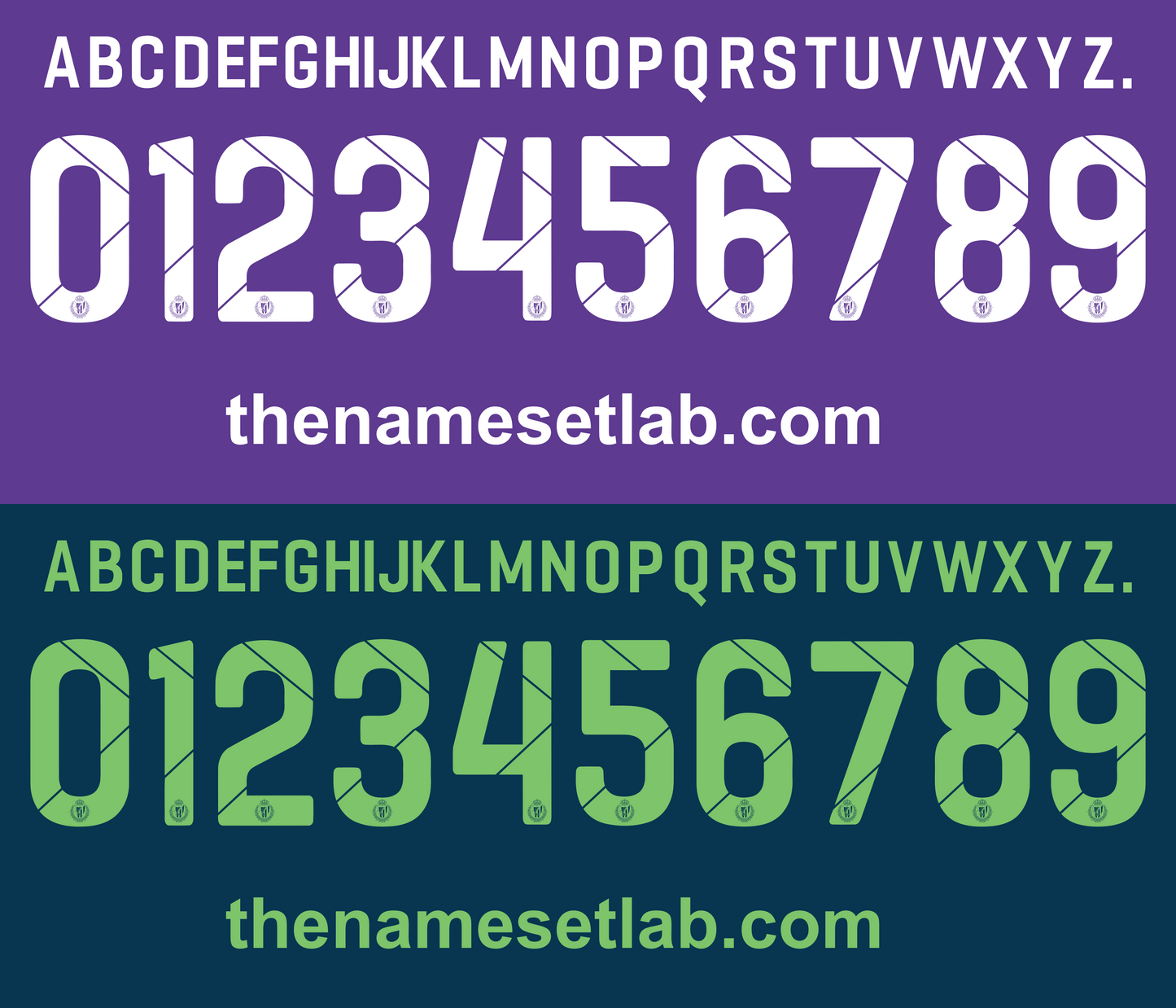 Valladolid 2014-2015 Nameset AI Vector File