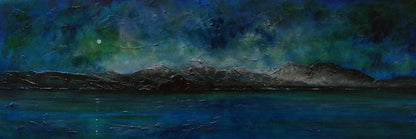 Arran Prussian Twilight | Statement Interior Wall Art from Scotland