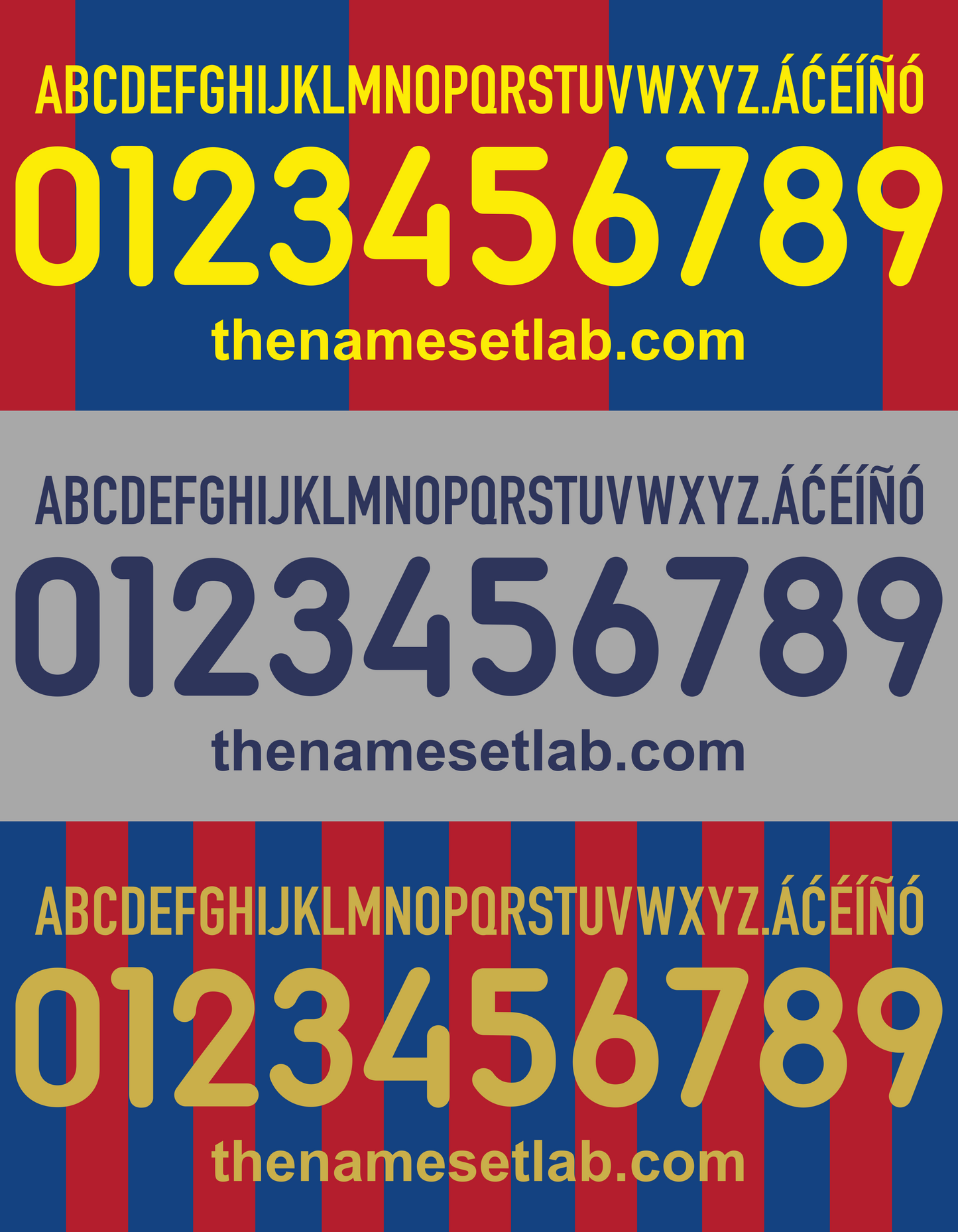 Barcelona 2002-2004 Nameset AI Vector File