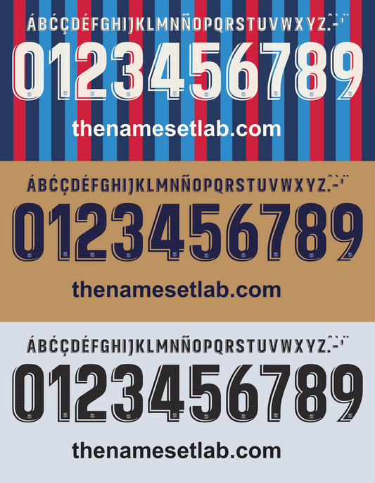 Barcelona 2022-2023 Liga Nameset AI Vector File