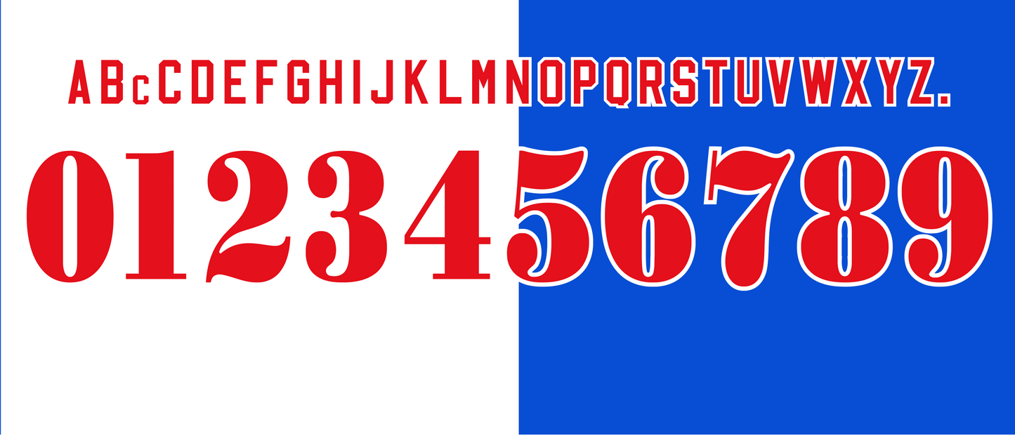 Blackburn Rovers 1996-1997 Nameset AI Vector File