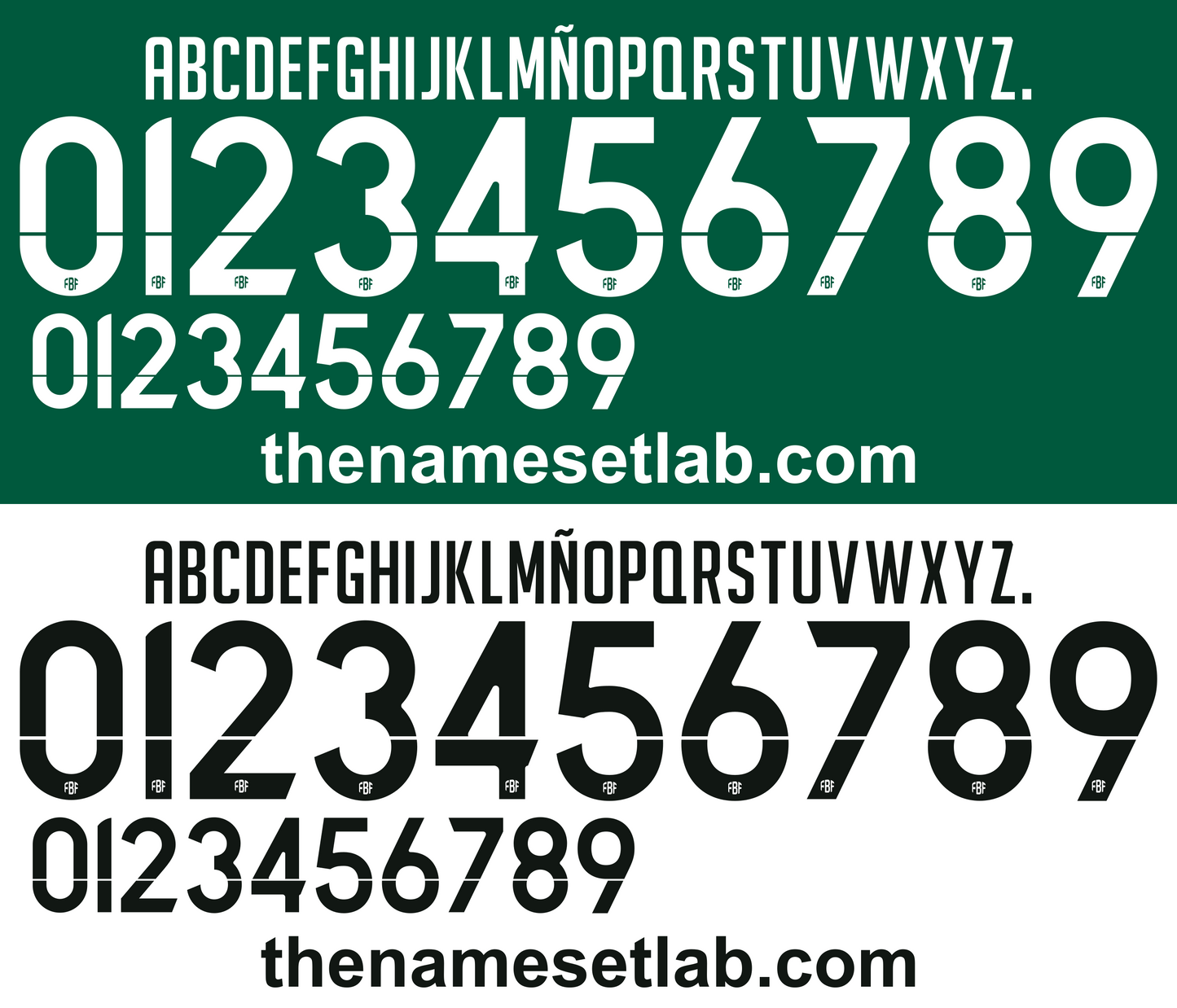 Bosnia 2014 Football Nameset AI Vector File