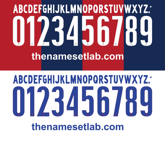 Bologna 2013-2015 Nameset AI Vector File