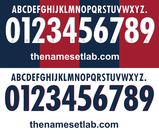 Bologna 2015-2016 Nameset AI Vector File