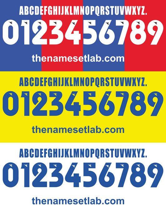 Bologna 1997-1999 Nameset AI Vector File