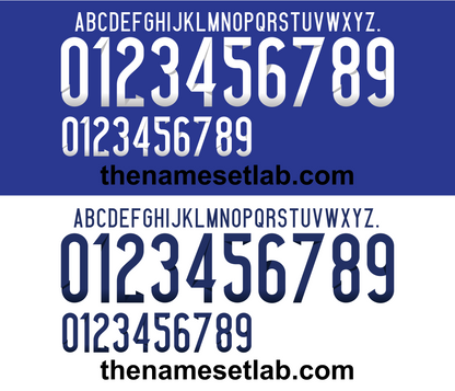 Bosnia 2014 Football Nameset AI Vector File