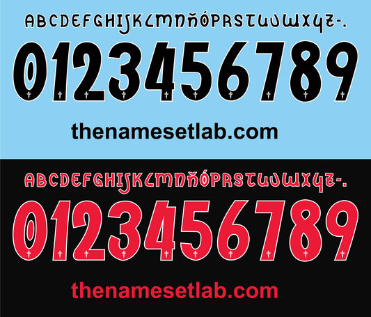 Celta Vigo 2012-2013 Nameset AI Vector File
