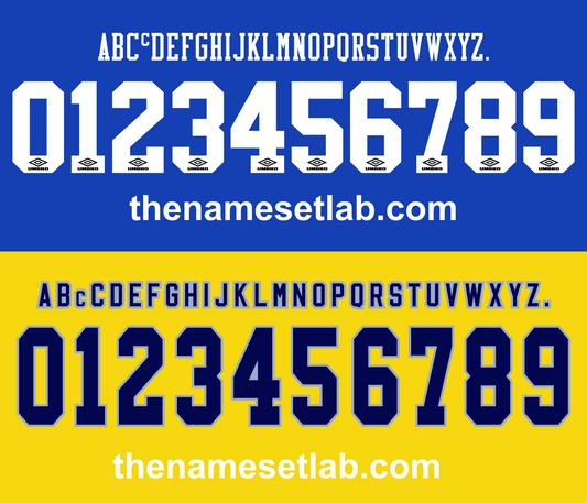 Chelsea 1996-1997 Nameset AI Vector File