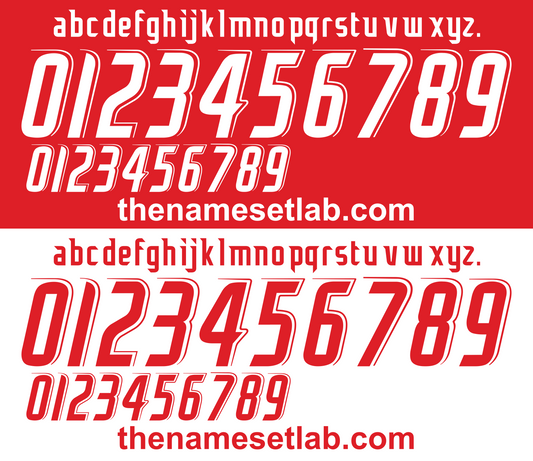 Czech 2006 Football Nameset AI Vector File