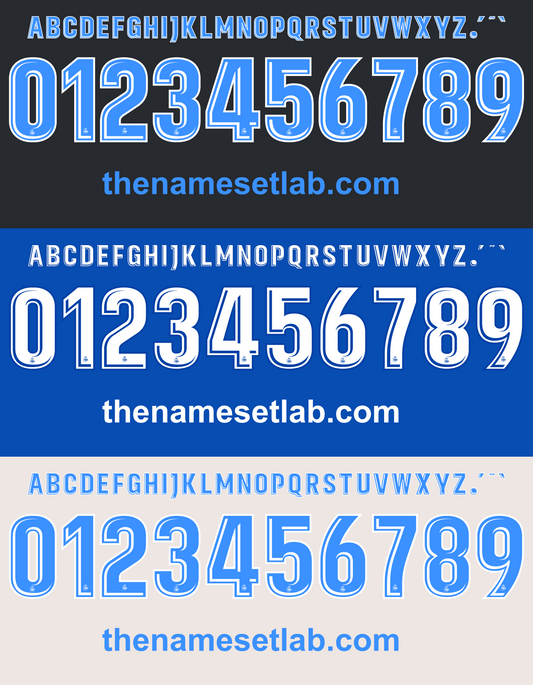 Deportivo 2017-2018 Nameset AI Vector File