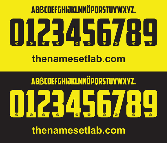 Dortmund 2011-2012 Nameset AI Vector File