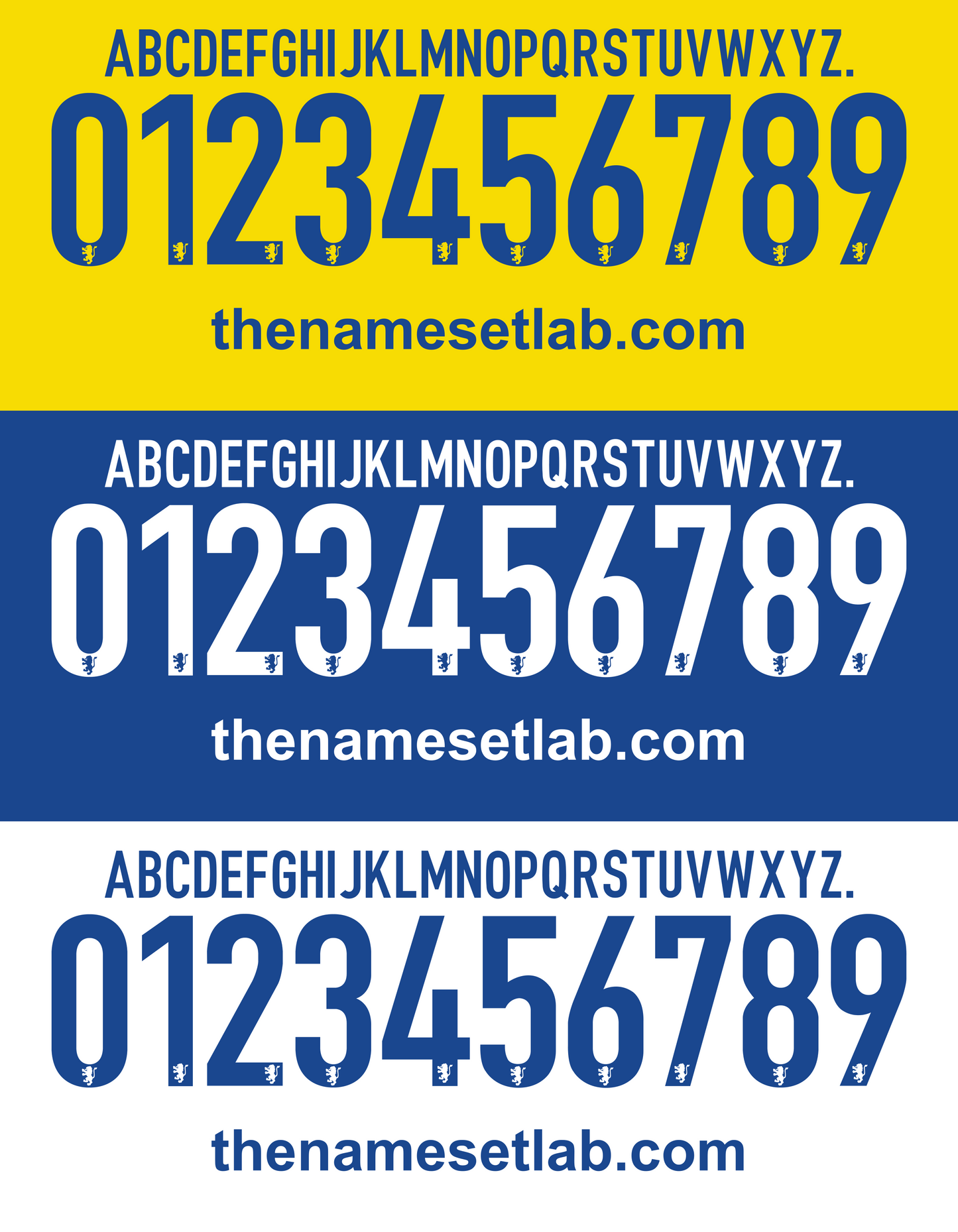 Frosinone 2015-2016 Nameset AI Vector File
