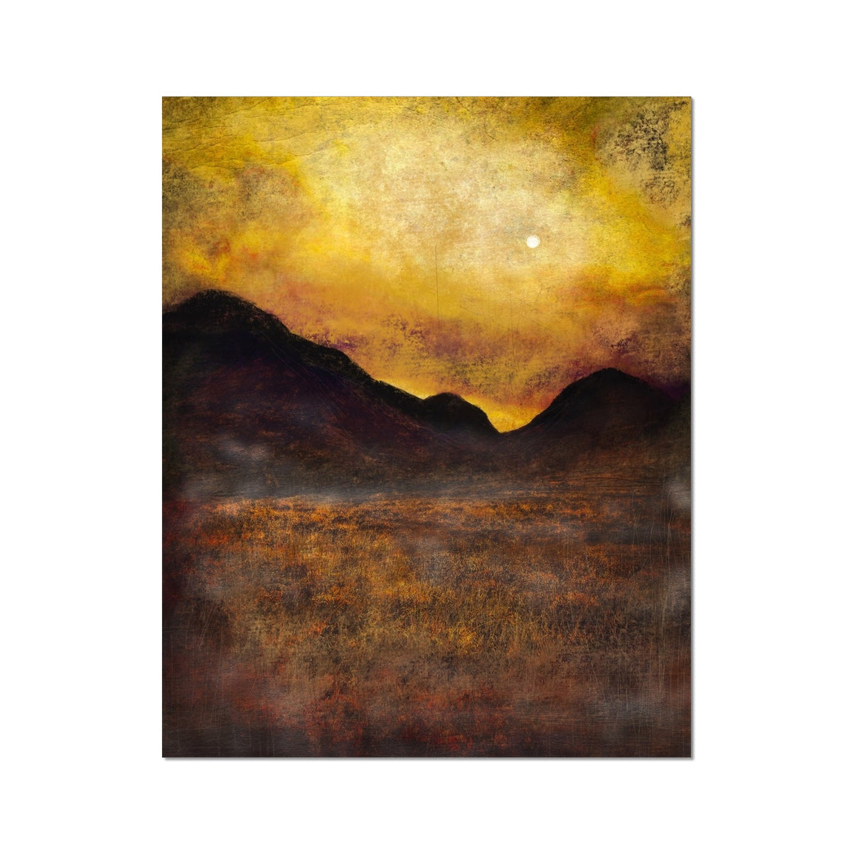 Glencoe Moonlight Artist Proof Collector Print