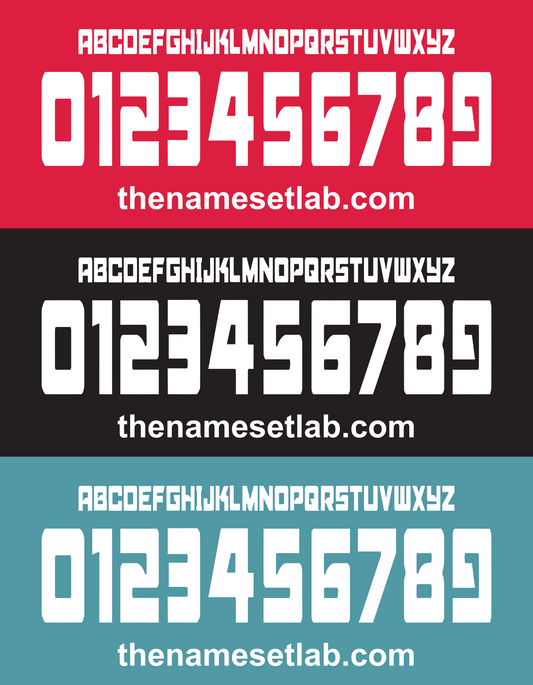 Granada 2014-2015 Nameset AI Vector File