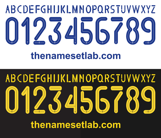 Granada 2015-2016 Nameset AI Vector File