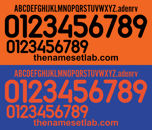 Holland 2000 Football Nameset AI Vector File