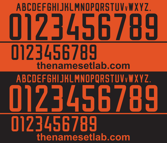 Holland 2002 Football Nameset AI Vector File