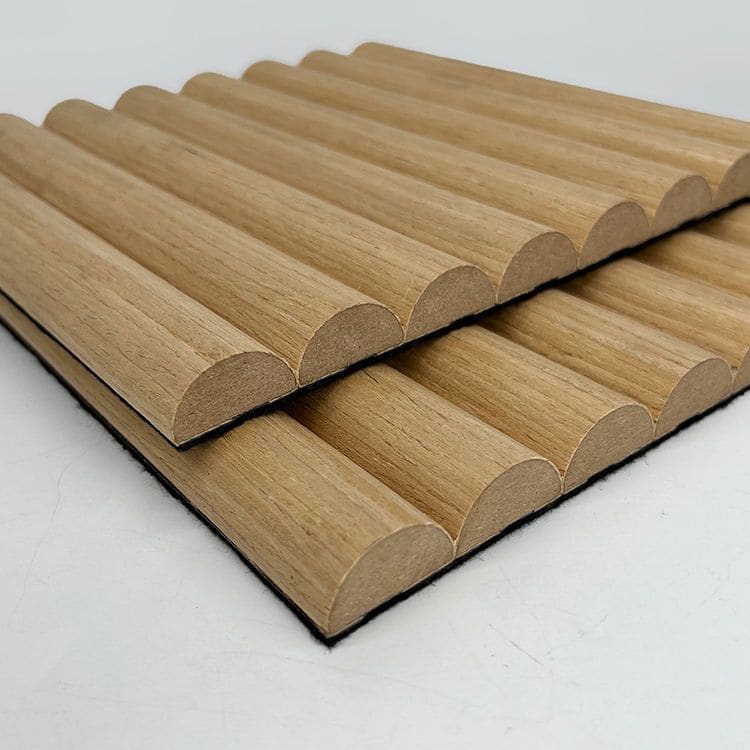 Large Fluted Wall Panels in DIY Primed - Ready To Paint - 240cm x 60cm