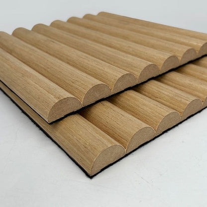 Large Fluted Wall Panels in DIY Primed - Ready To Paint - 240cm x 60cm