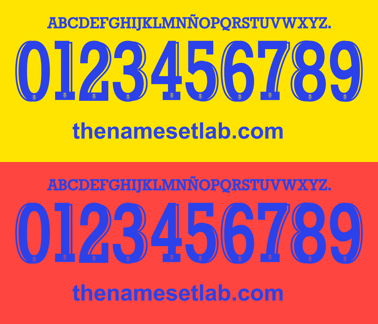 Las Palmas 2016-2017 Nameset AI Vector File