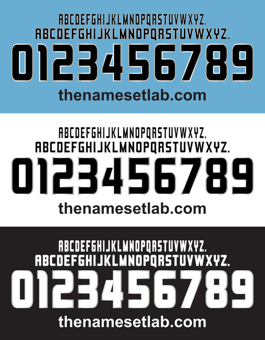 Lazio 2004-2006 Nameset AI Vector File