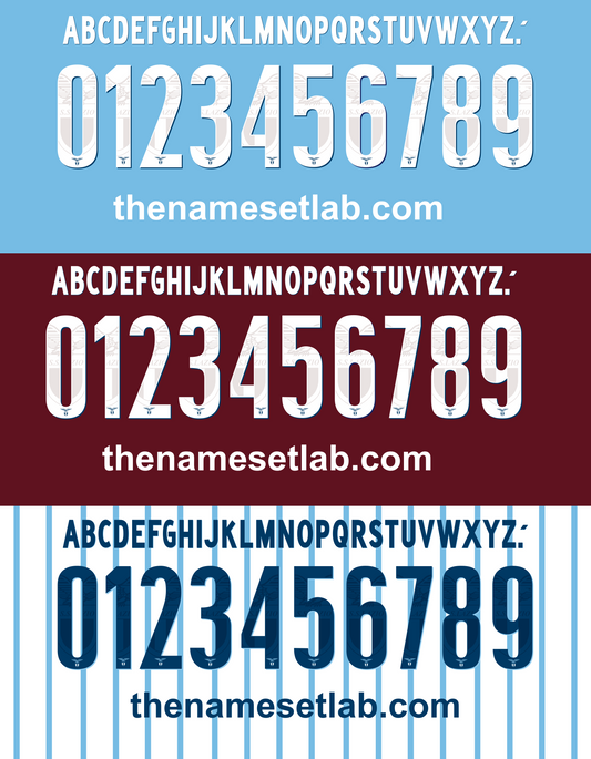 Lazio 2014-2015 Nameset AI Vector File