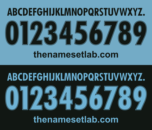 Lazio 1998-2002 Nameset AI Vector File