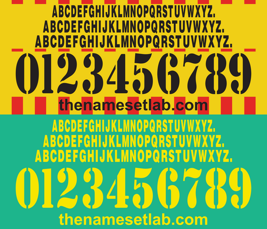 Lecce 2002-2005 Nameset AI Vector File