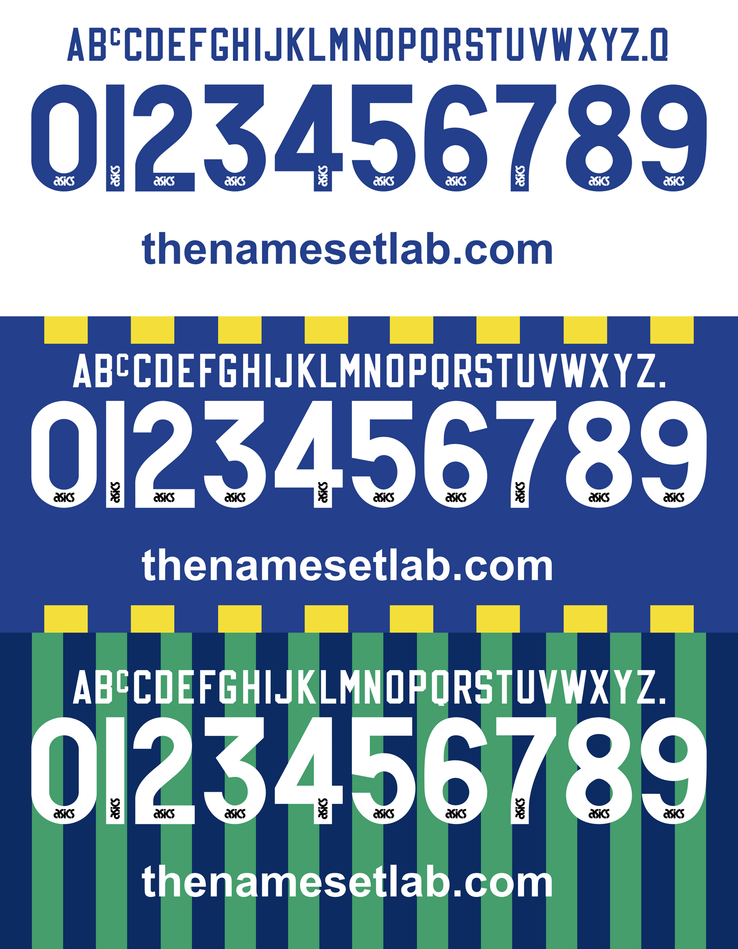Leeds United 1993-1995 Nameset AI Vector File
