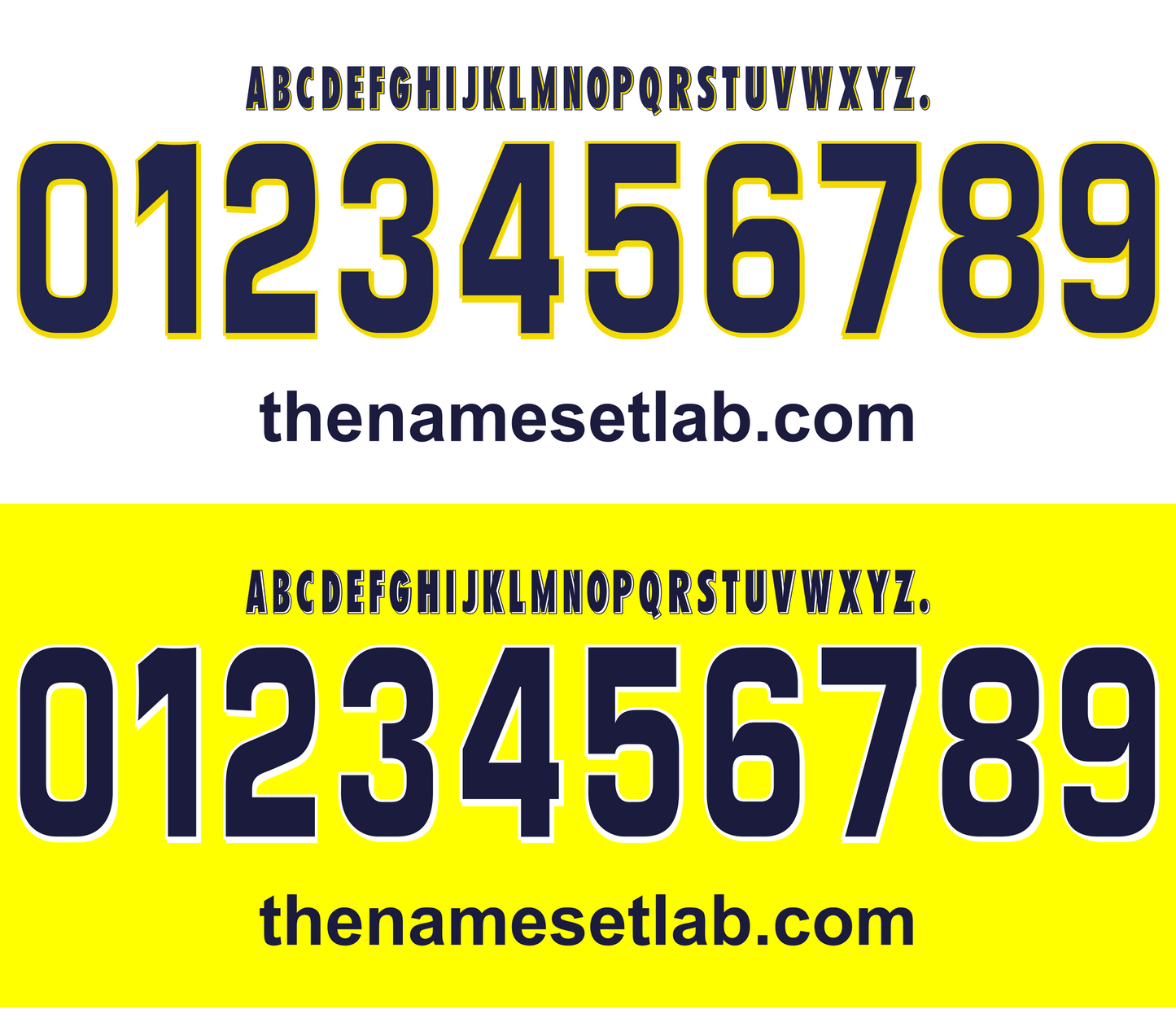Leeds United 1996-1997 Nameset AI Vector File