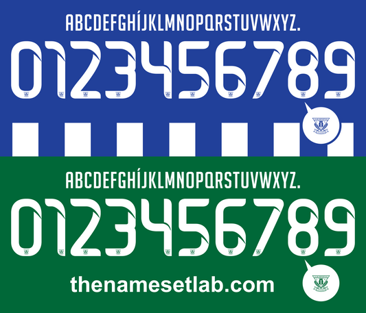 Leganes 2016-2017 Nameset AI Vector File